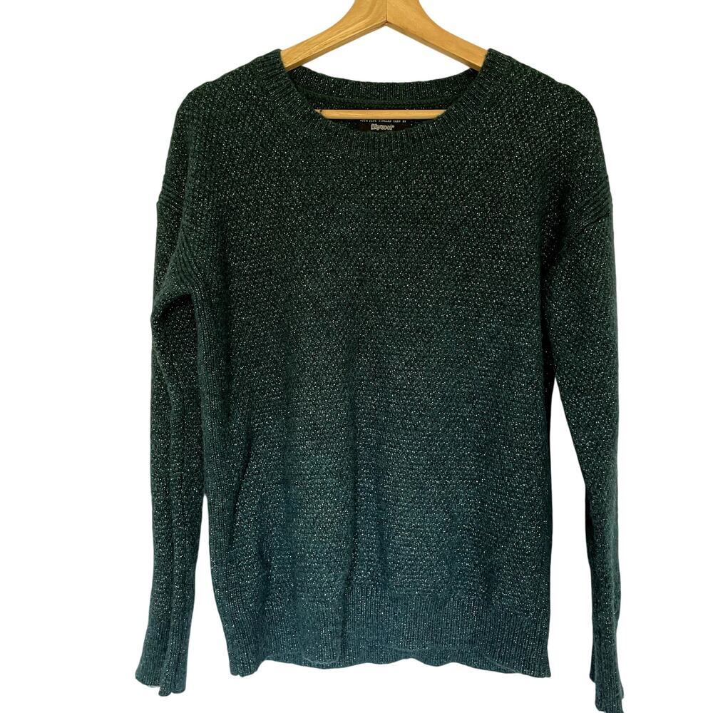 Banana Republic wool turquoise‎ filpucci fine italian yarn women's size medium